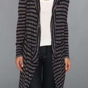 Free People Forget Me Not Striped Cardigan Sweater